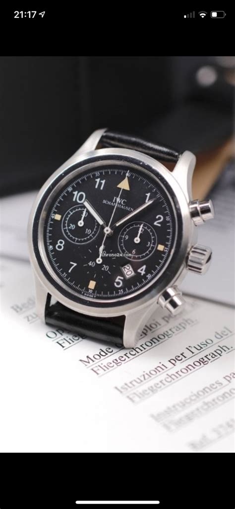 movimento 3741 iwc|Chronography 8: Meca.